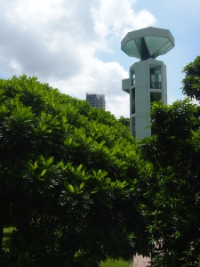Toa Payoh observatory tower. Unfortunately the tower is locked..